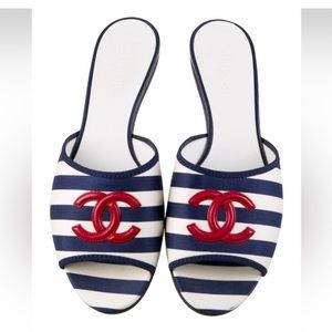 Chanel slides size 11. Slightly used